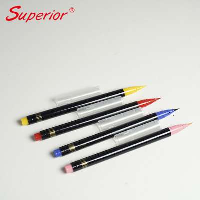 Color Nylon Real Felt Tip Brush Pens Watercolor Brushes Set