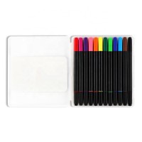 12 Pack Water Color Marker For Artist Dual Tip Real Brush Pen