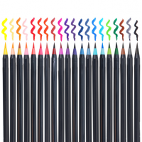 Professional artist Brush drawing pen Watercolor effect Brush pen 20colors