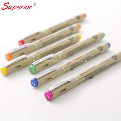 Sketch Brush Marker Pen for Drawing Sketching Design Fineliner Pen