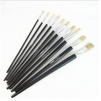 Tip head Oil Painting Brush with pure bristle 0~20 all sizes