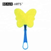 Yellow Butterfly Sponge Painting Artist Brush Drawing Tool Supplies For Kids