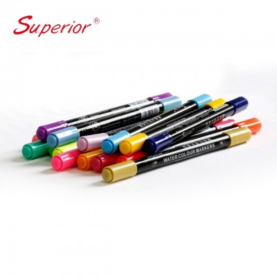 Superior Strong Airpoof Design Watercolor Drawing Brush Marker Pen